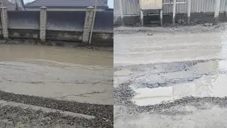 “Надеюсь, вы заметите меня“: алматинский школьник пожаловался на ямы и грязь возле дома