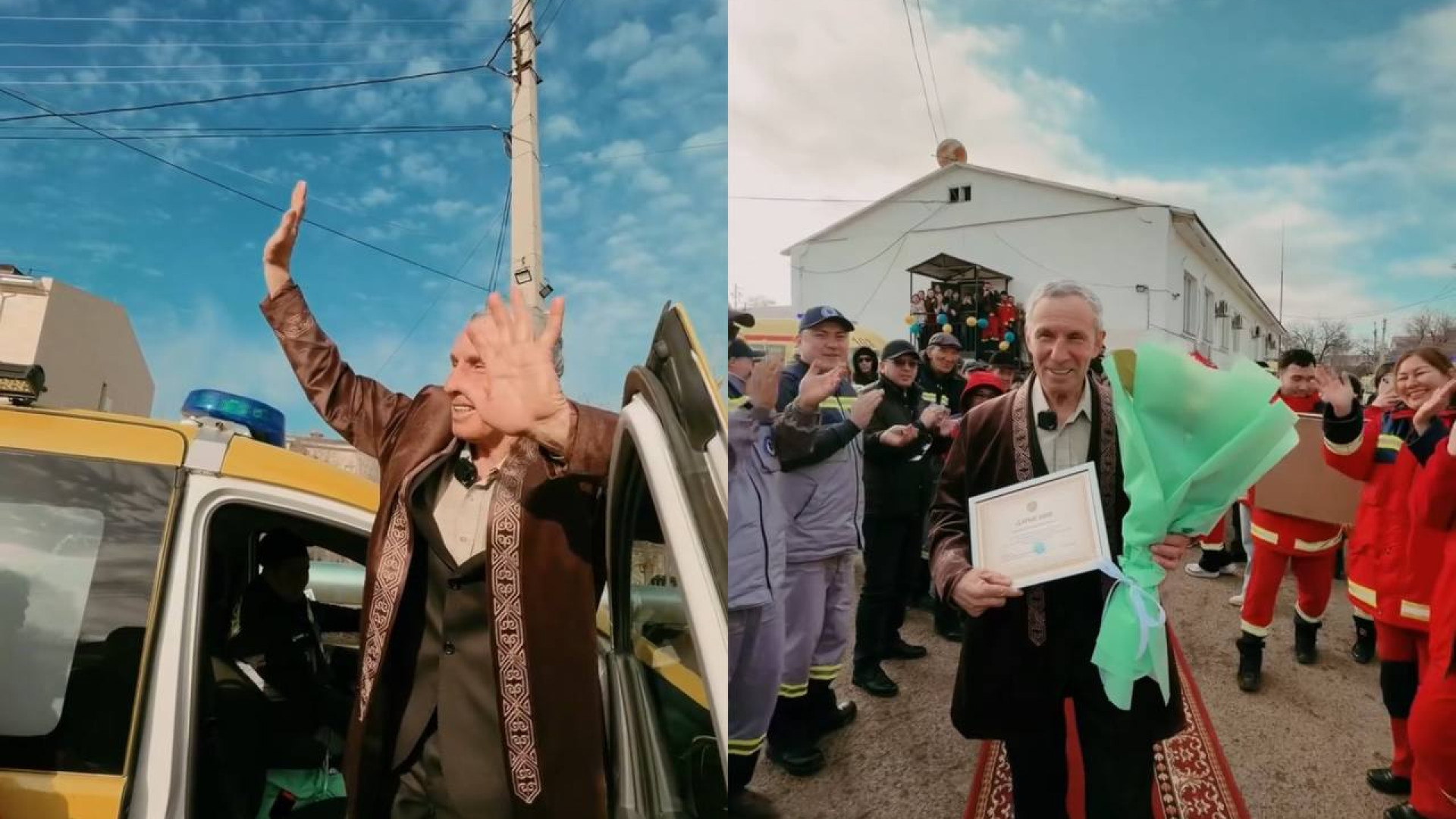 Проводы водителя скорой медицинской помощи