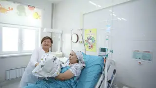 В Мангистау родившегося в день референдума девятого ребёнка в семье назвали Атазаном