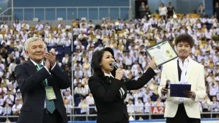 11 500 домбристов Алматы установили национальный рекорд в честь Наурыз Мейрамы