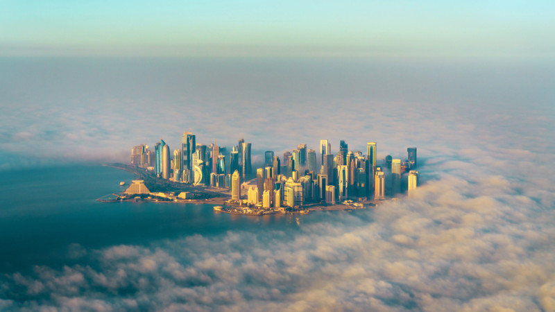 Вид на столицу Катара. Фото: depositphotos.com