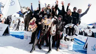 Пробуждение Дракона: семейный обряд покорил Red Bull Jump & Freeze