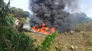 Военно-транспортный самолёт разбился в Колумбии, на борту находились 125 человек