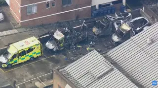 В Лондоне подожгли машины еврейской скорой помощи