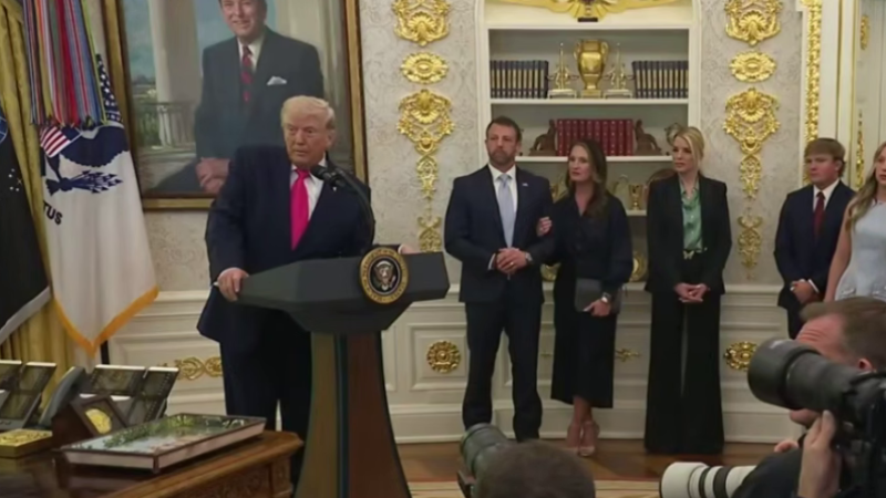 Кадр из видео: пресс-служба Белого дома