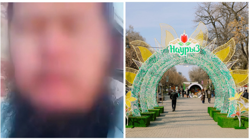 Кадр из видео; © Tengrinews.kz / Алихан Сариев