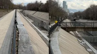 Алматинка показала состояние набережной Есентая: в акимате ответили на критику