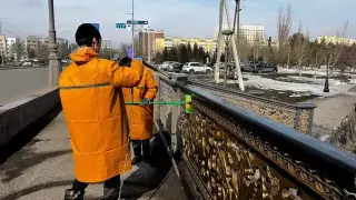 Генеральная уборка проводится в Астане