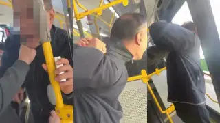 Пассажиры скрутили извращенца в автобусе Алматы