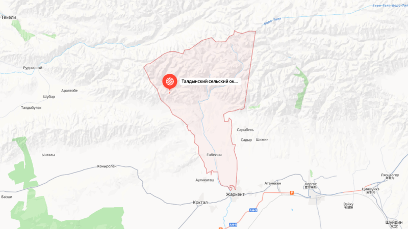 Скриншот Яндекс карты