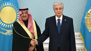 Высшее руководство Саудовской Аравии поблагодарило Токаева за поддержку