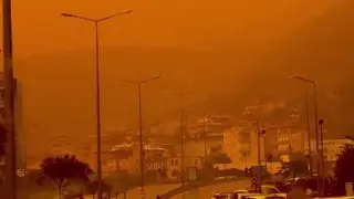 “Мы на Марсе“: мощная красная буря накрыла Турцию