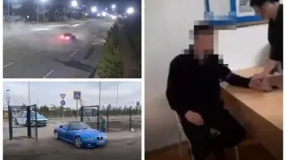Водителя BMW привлекли к ответственности за дрифт на улице в Астане