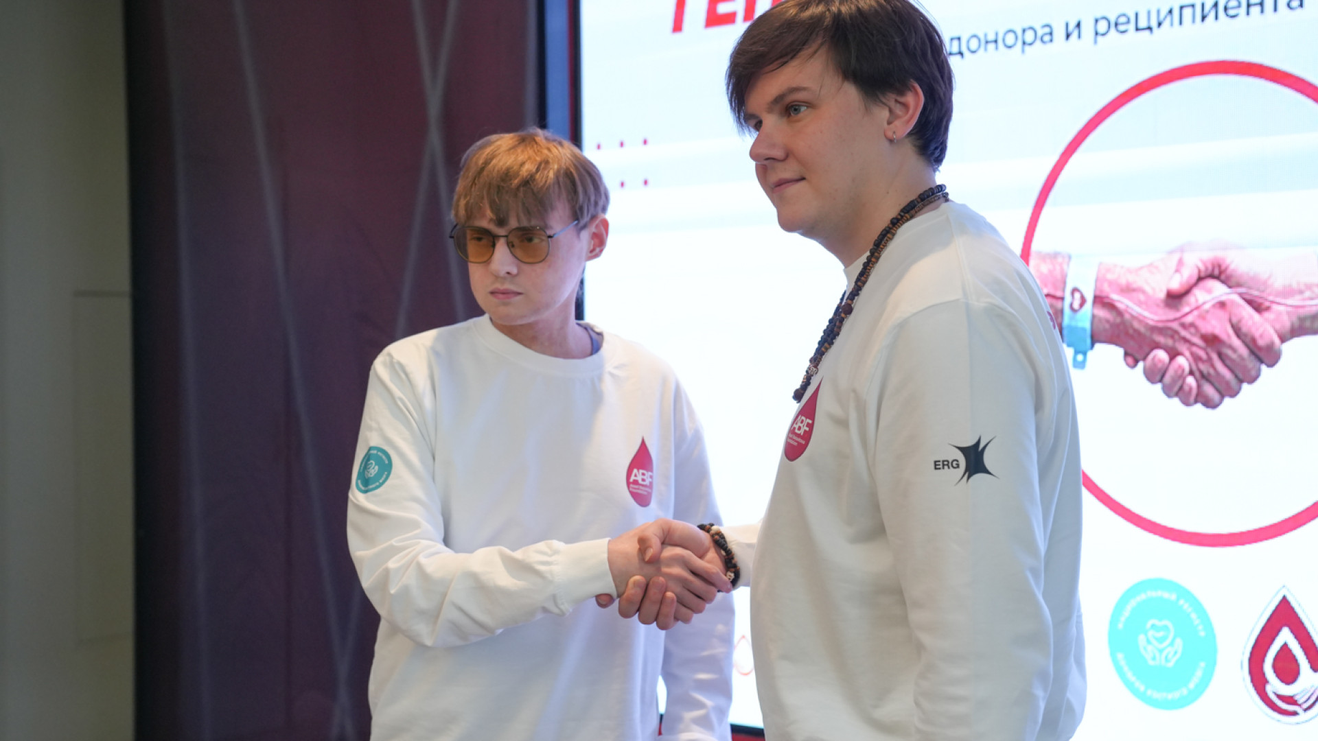 Донор костного мозга и и пациент, которого он спас