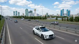 В трёх городах Казахстана начнут менять разметку и знаки из-за беспилотных авто - подробности