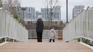 новый парк в Астане