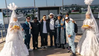 Звезда спиннинга из ЮАР Sam Sam выступил в Шымкенте