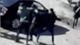 Подросток на авто заехал в школу и устроил драку в Астане - видео