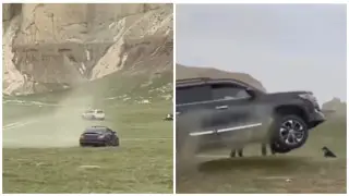 Без прав, без госномера: за дрифт в природной зоне водителя из Мангистау арестовали на 10 суток