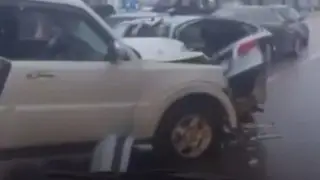 Массовое ДТП произошло на Кульджинском тракте в Алматы