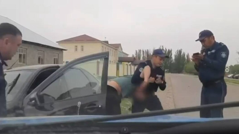 Кадр из видео / Polisia.kz