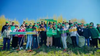Экологическая акция “Таза аула“ собрала 40 тысяч участников в Астане