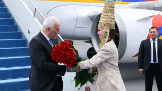 Президент Армении прибыл в Астану