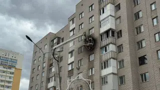 пожар в Астане