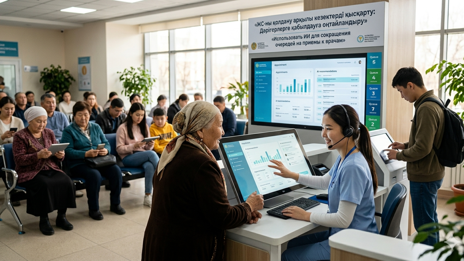 ИИ для врачей в Казахстане - система сама заполняет медкарты и сокращает очередь