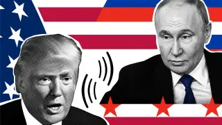 Путин поговорил по телефону с Трампом и готов объявить перемирие на 9 мая