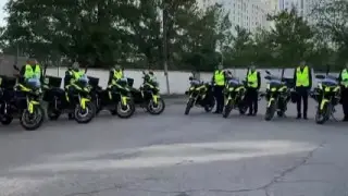 Полиция Алматы пересела на мотоциклы