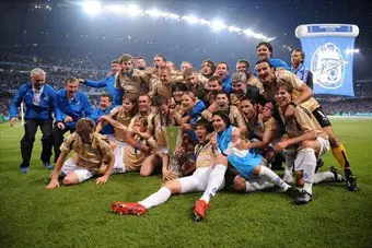 "Зенит" признан лучшим клубом в России