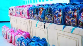 "Дорога в школу": в Шымкенте члены АНК поддержали более 500 школьников