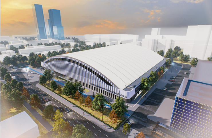 Проект нового стадиона в Астане - Tengrinews.kz